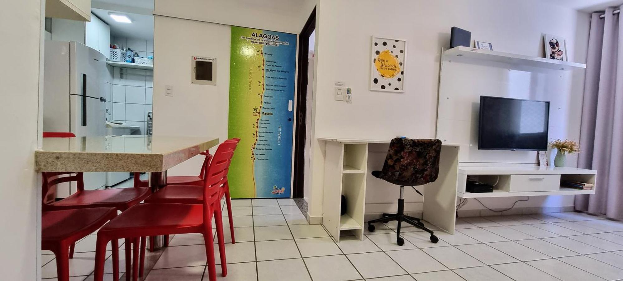 Maceio Ferias - Apto Completo E Totalmente Climatizado A 100M Praia Bagian luar foto